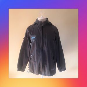 Pierre Cardin Navy Blue PJ All Start Dog Windbreaker Jacket